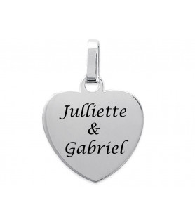 Pendentif Cœur argent