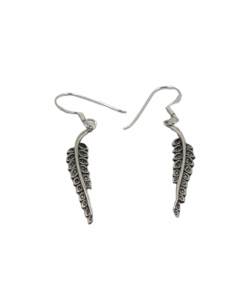 Boucles d'oreilles feuille...