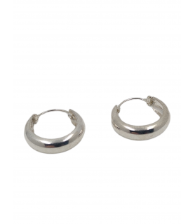 Boucles d'oreilles anneau argent 925