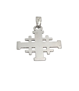 Croix de Jérusalem en argent 925