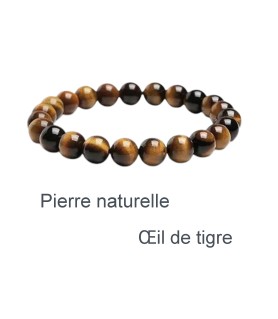 Bracelet pierre naturelle Oeil de Tigre