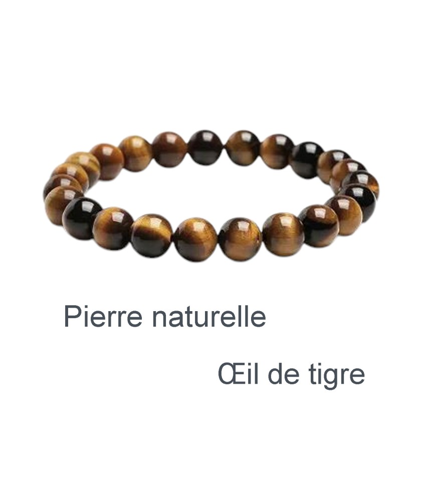 Bracelet pierre naturelle Oeil de Tigre