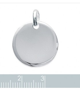 Pendentif rond argent 925