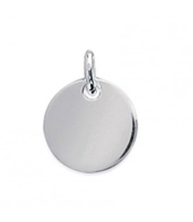 Pendentif rond argent 925